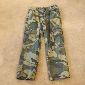 Boys size 10 camouflage pants